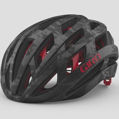Giro Helios Spherical Road Helmet 2022: MATTE BLACK XING S 51-55CM
