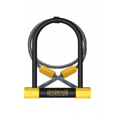 On Guard DLOCK Bulldog  230mm SILVER +Cable