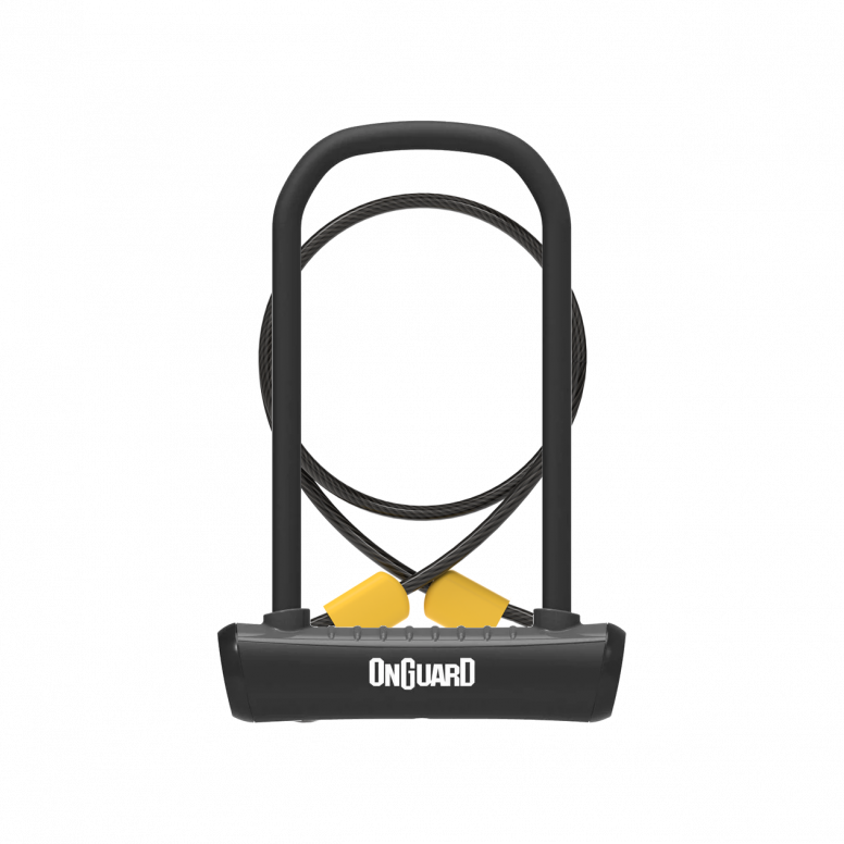 OnGuard DLOCK Neon BK 230MM +CABLE