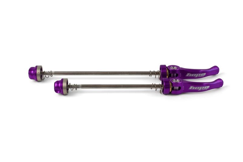 Hope Quick Release Skewer Pair Purple Hope Quick Release Skewer Pair Purple