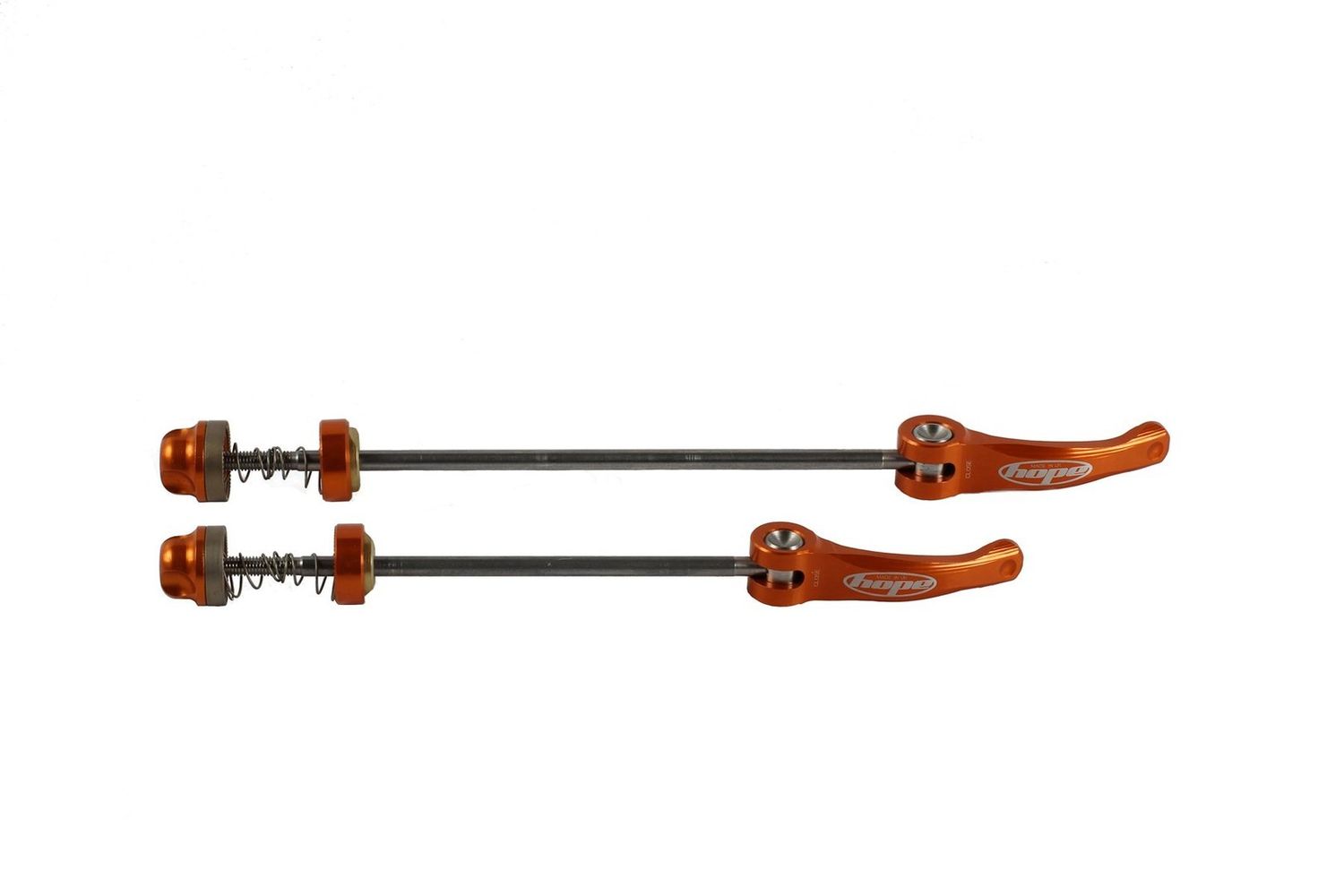 Hope Quick Release Skewer Pair Orange
