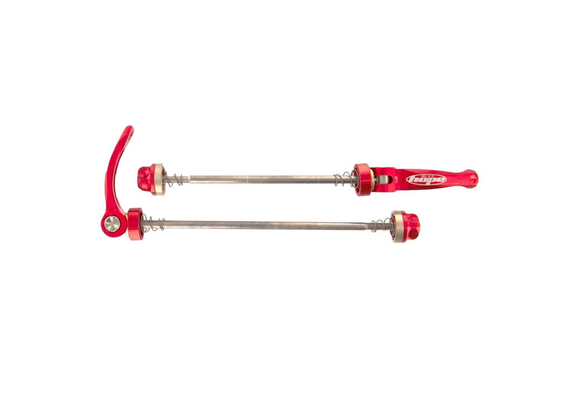 Hope Quick Release Skewer Pair Red