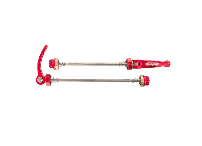 Hope Quick Release Skewer Pair Red Hope Quick Release Skewer Pair Red