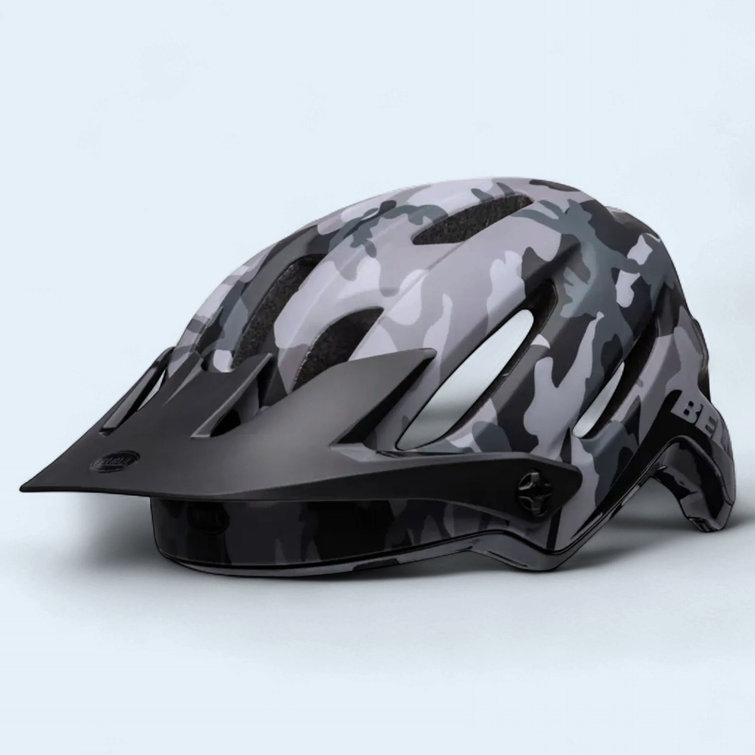 Bell 4Forty MTB Helmet 2020: MATTE/GLOSS BLACK CAMO M 55-59CM