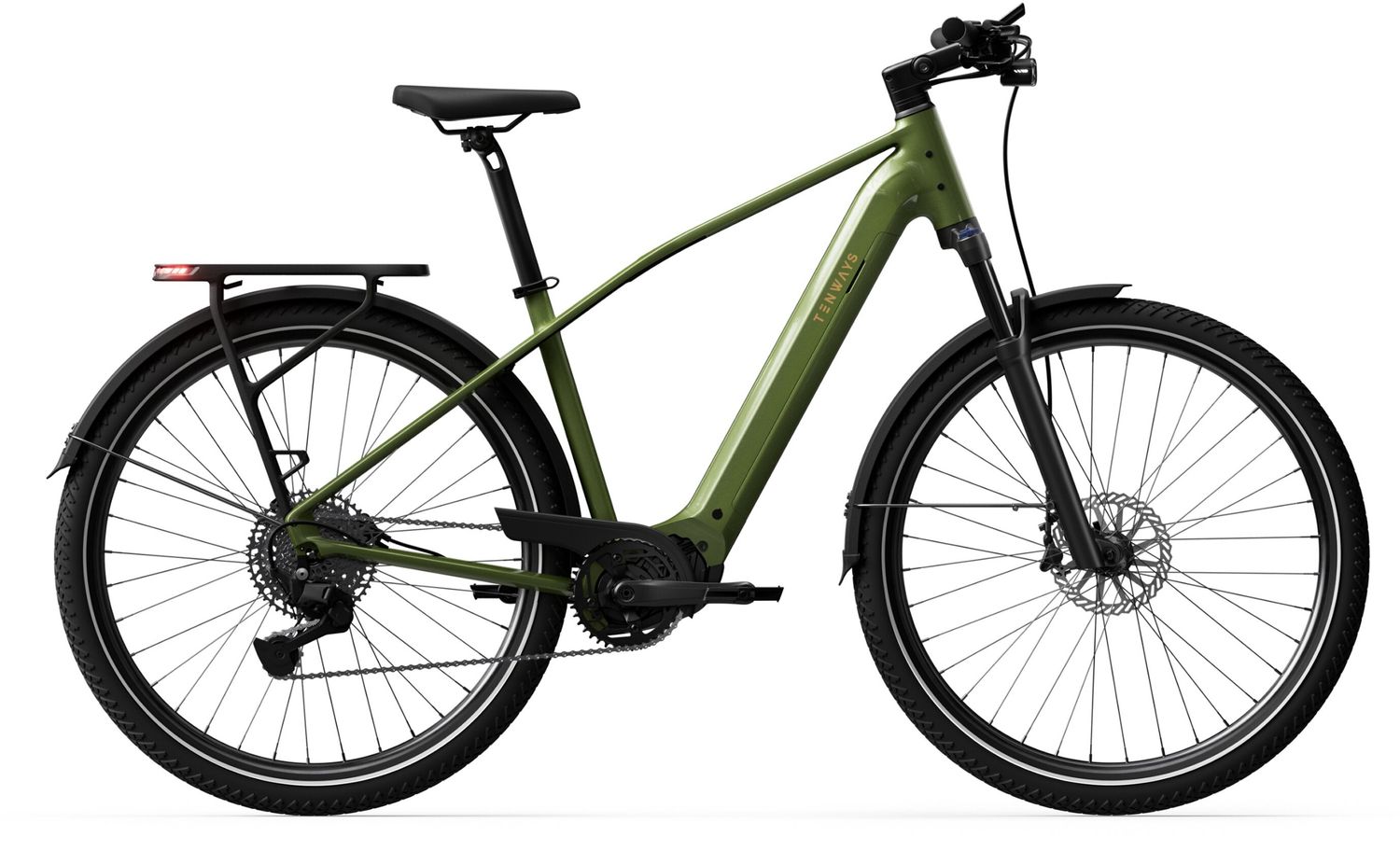 Tenways AGO-X, Colour: Olive Moss, Size: M/L