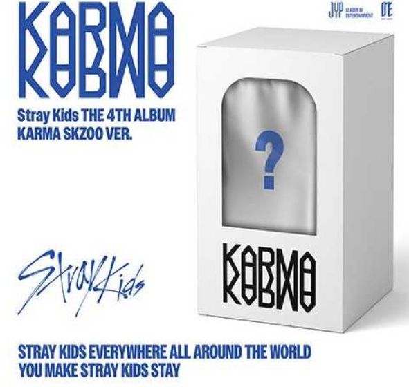 PRE ORDER ALBUM KARMA STRAY KIDS VERSION SKZOO CON JYP GIFT