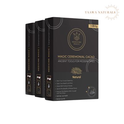 Magic Ceremonial Grade Cacao – Natural – 100% Pure Natural from Colombia - 200 grams