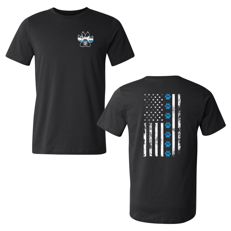 Chicago K-9 Tee Front And Back Design
