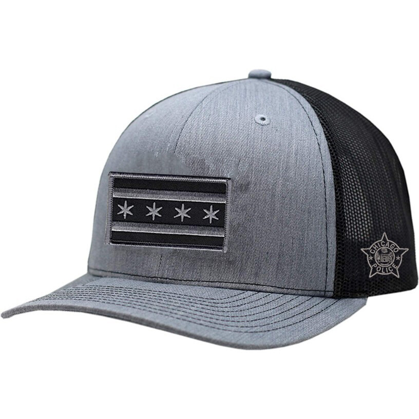 Grey Trucker Cap w/ City Flag