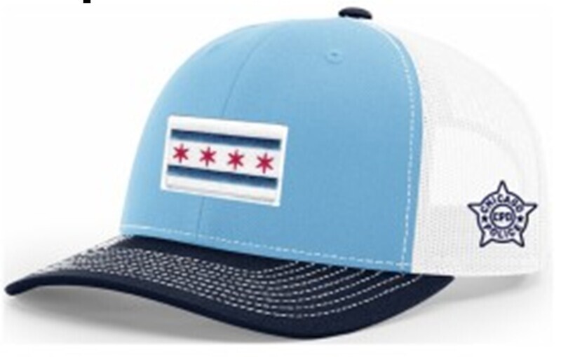 Blue Trucker Cap w/ City Flag