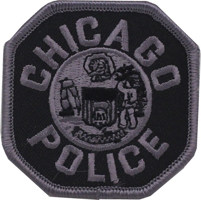 Chicago Police Small subdued Octagon Patch