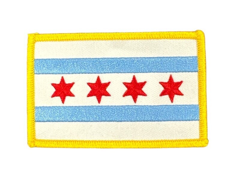 Chicago City Flag patch