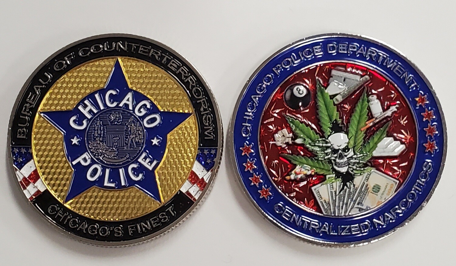 Narcotics Challenge Coin