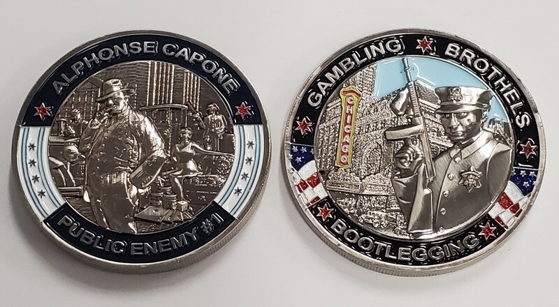 Al Capone Challenge coin