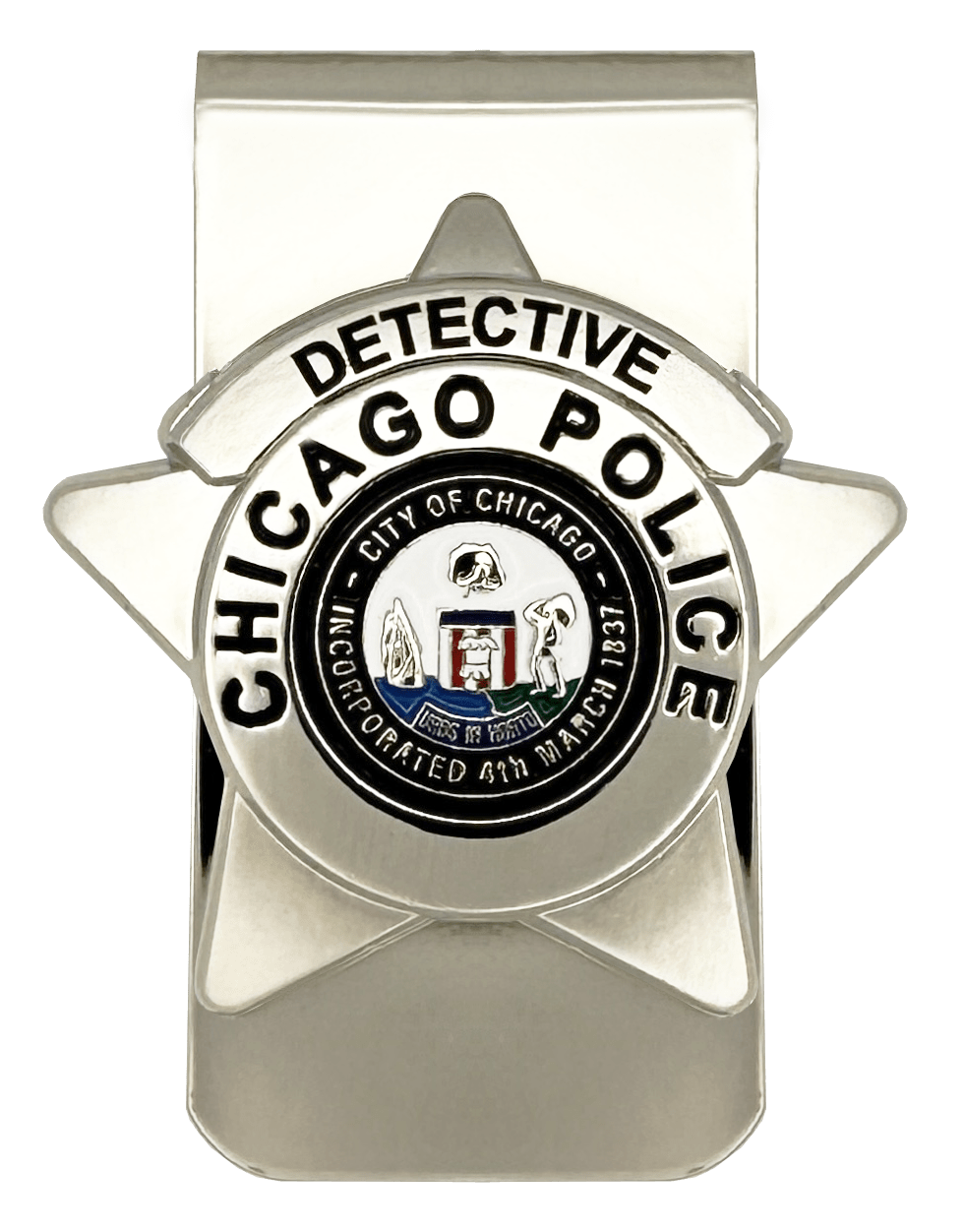 DETECTIVE STAR MONEY CLIP