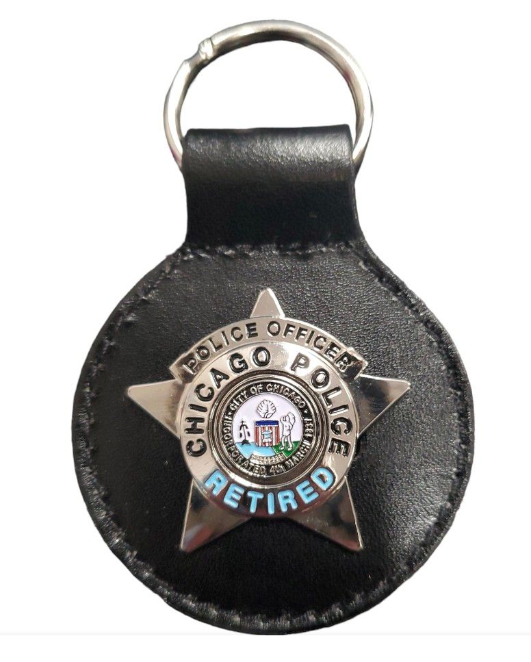 Retired Police Officer Key fob