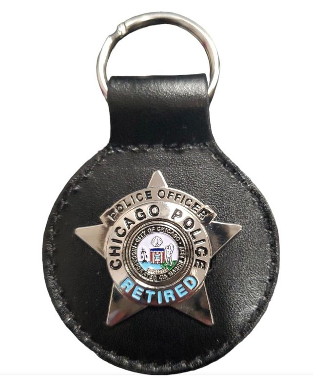 Retired Police Officer Key fob