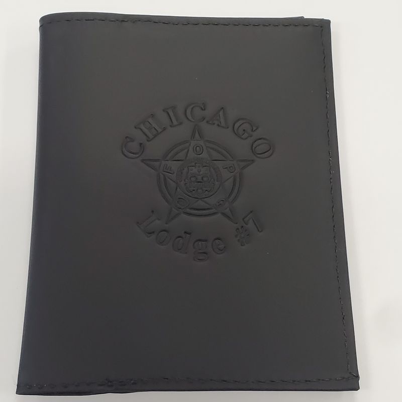 LEATHER FOP BOOK COVER