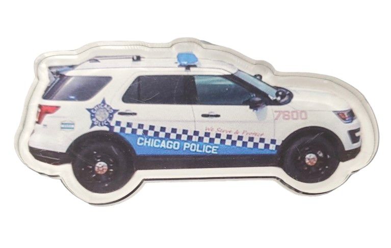 3.5&quot; CPD Squad Car Magnet