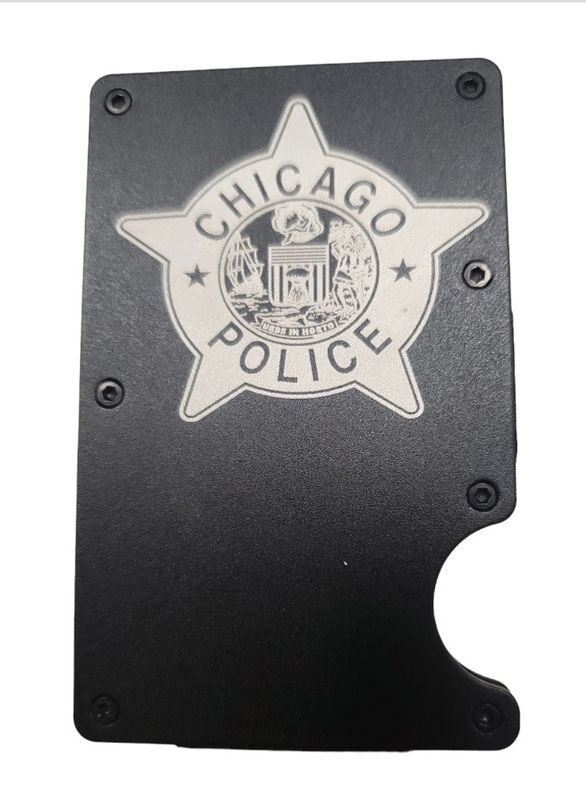 BLACK RFID BLOCKING CARD WALLET