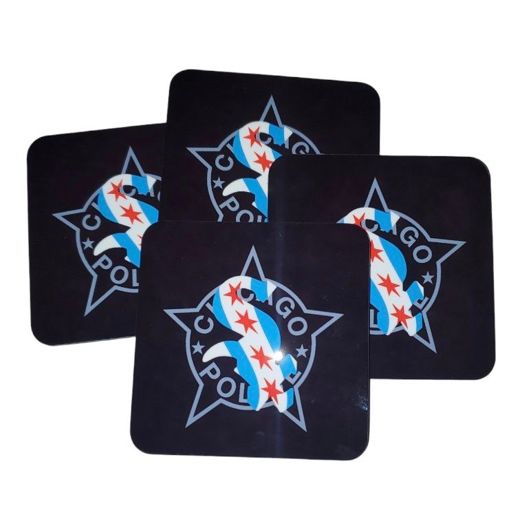 4 PACK South Side Coaster