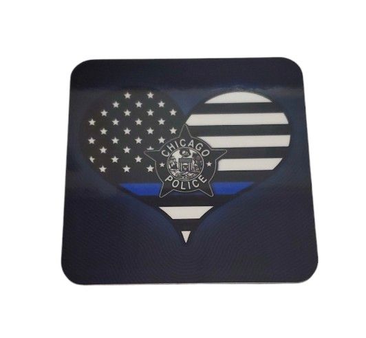 4 PACK TBL Heart Coaster