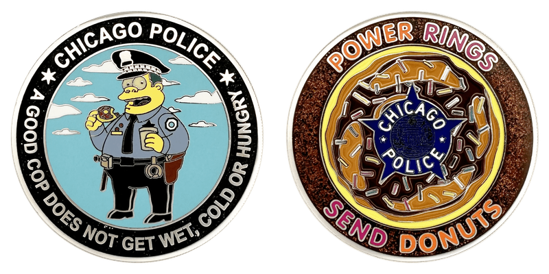 DONUT CHALLENGE COIN