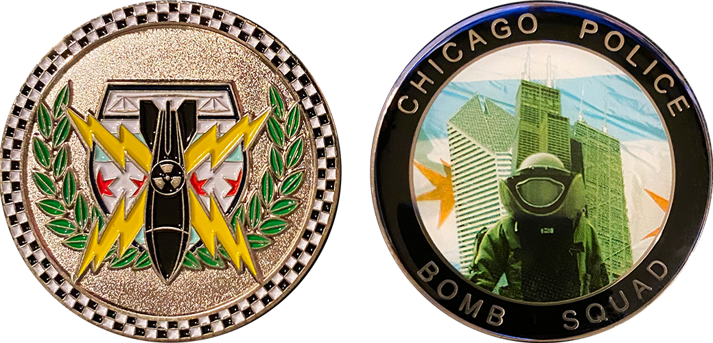 Bomb Squad Challenge Coin
