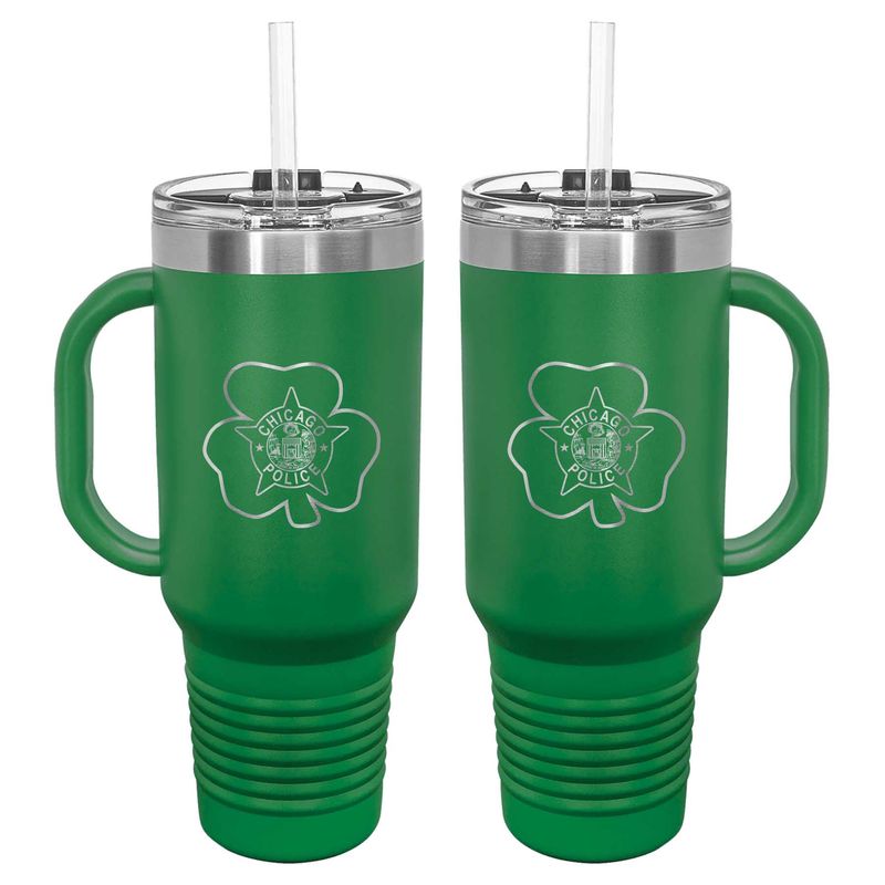 CPD Polar Camel 40 oz. Travel Mug with Handle, Straw Included