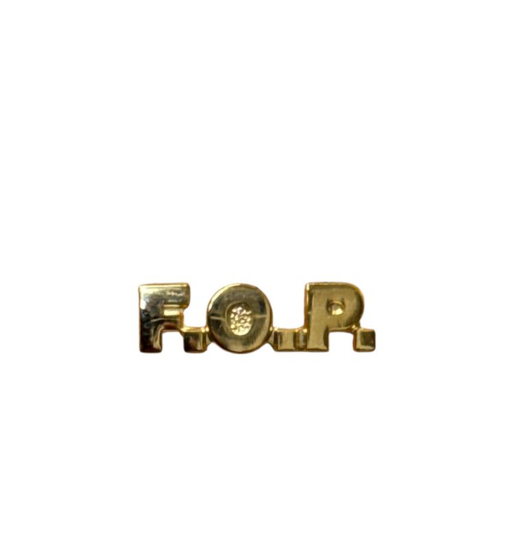 F.O.P. INITAL LAPEL PIN