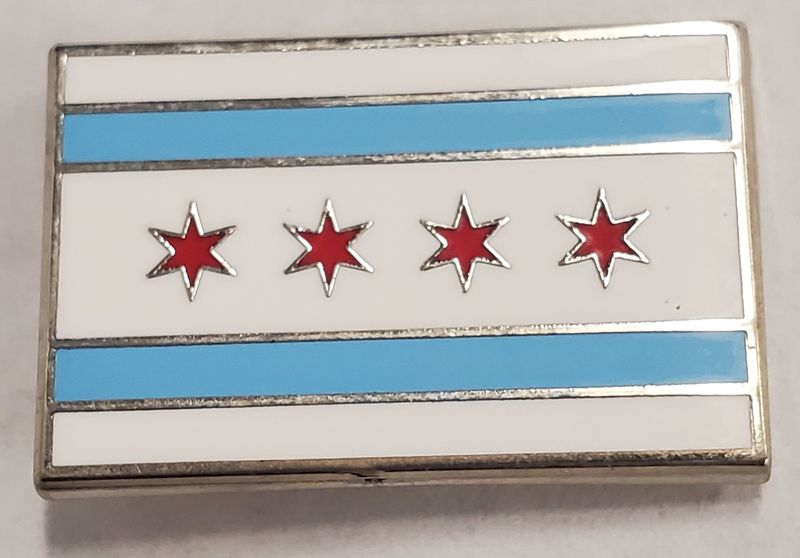 CITY FLAG LAPEL PIN