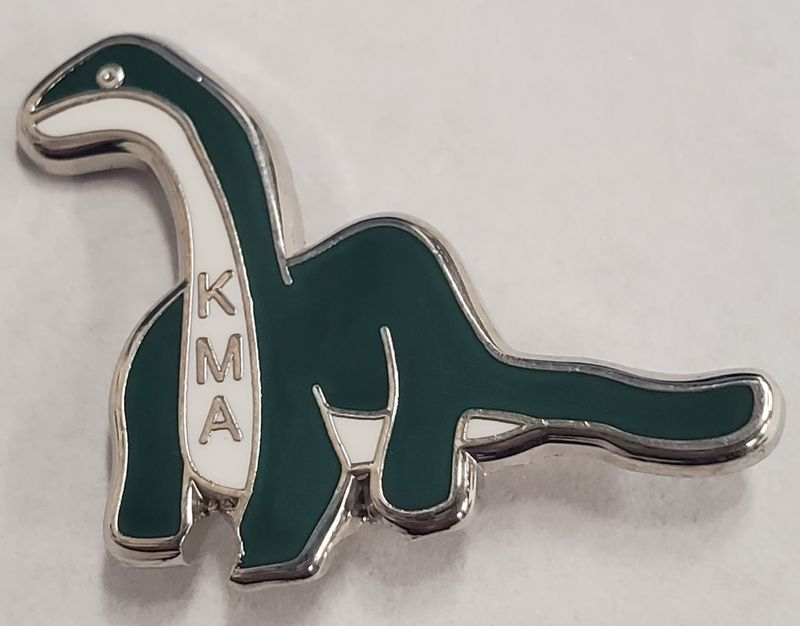KMA DINO LAPEL PIN