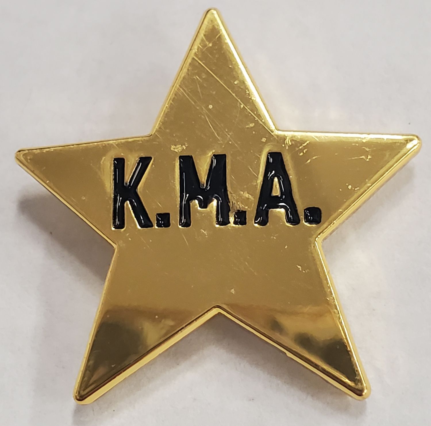 KMA STAR LAPEL PIN