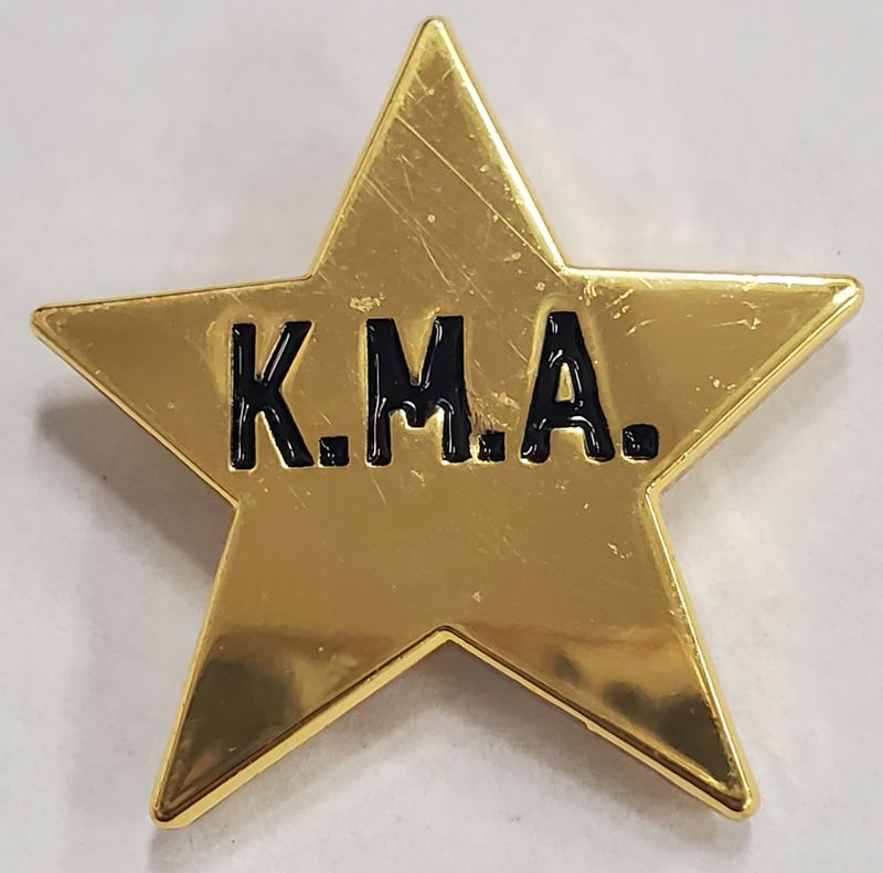 KMA STAR LAPEL PIN