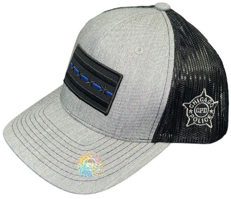 Grey Trucker Cap w/ City Flag