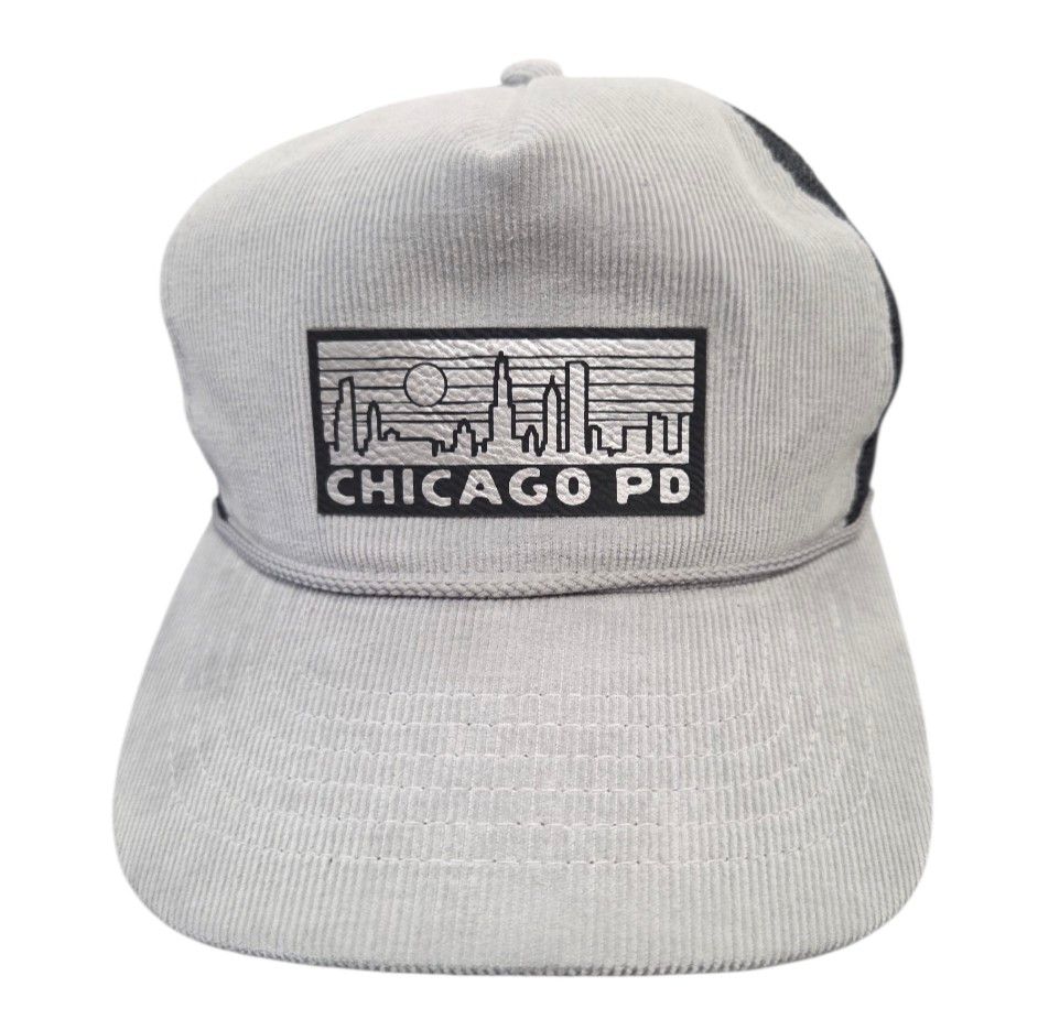 Grey Corduroy Cap