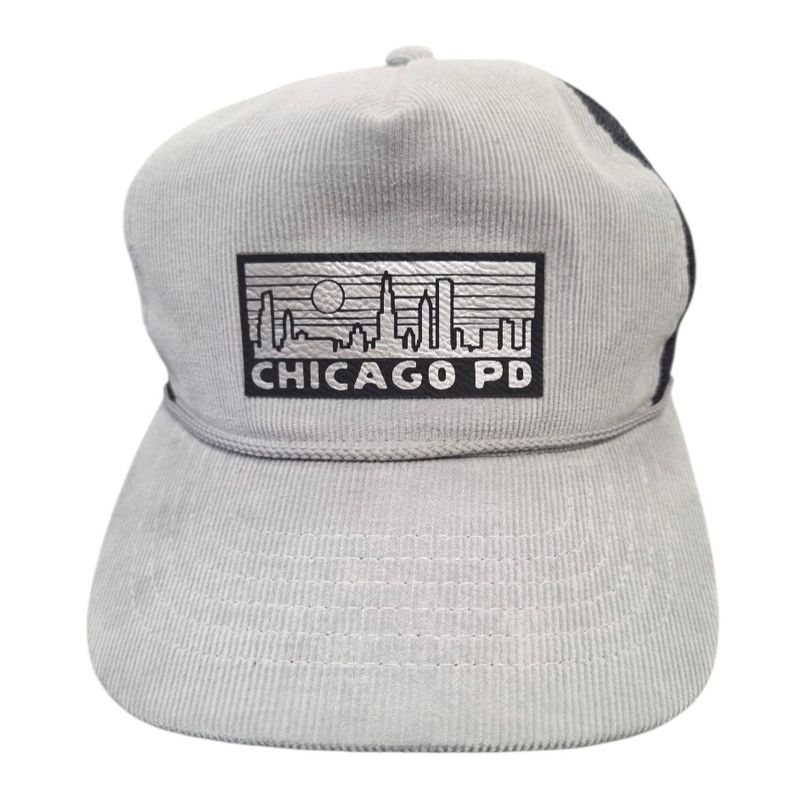 Grey Corduroy Cap