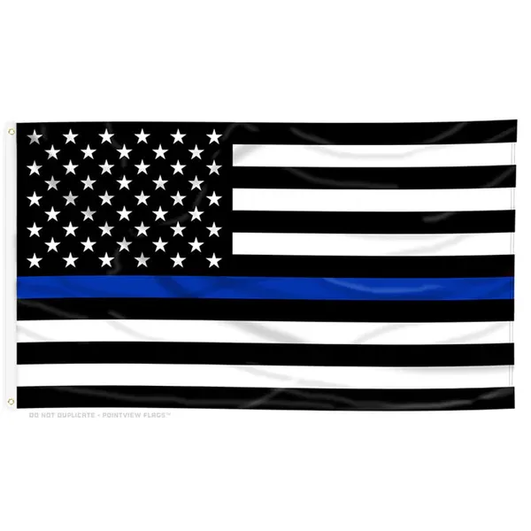 3&#39;X5&#39; EMBRODIDERED FLAG