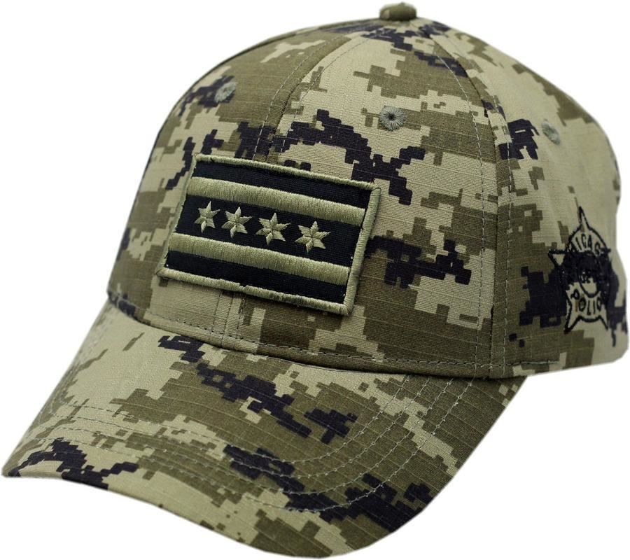 City Flag Green Camo CPD Cap