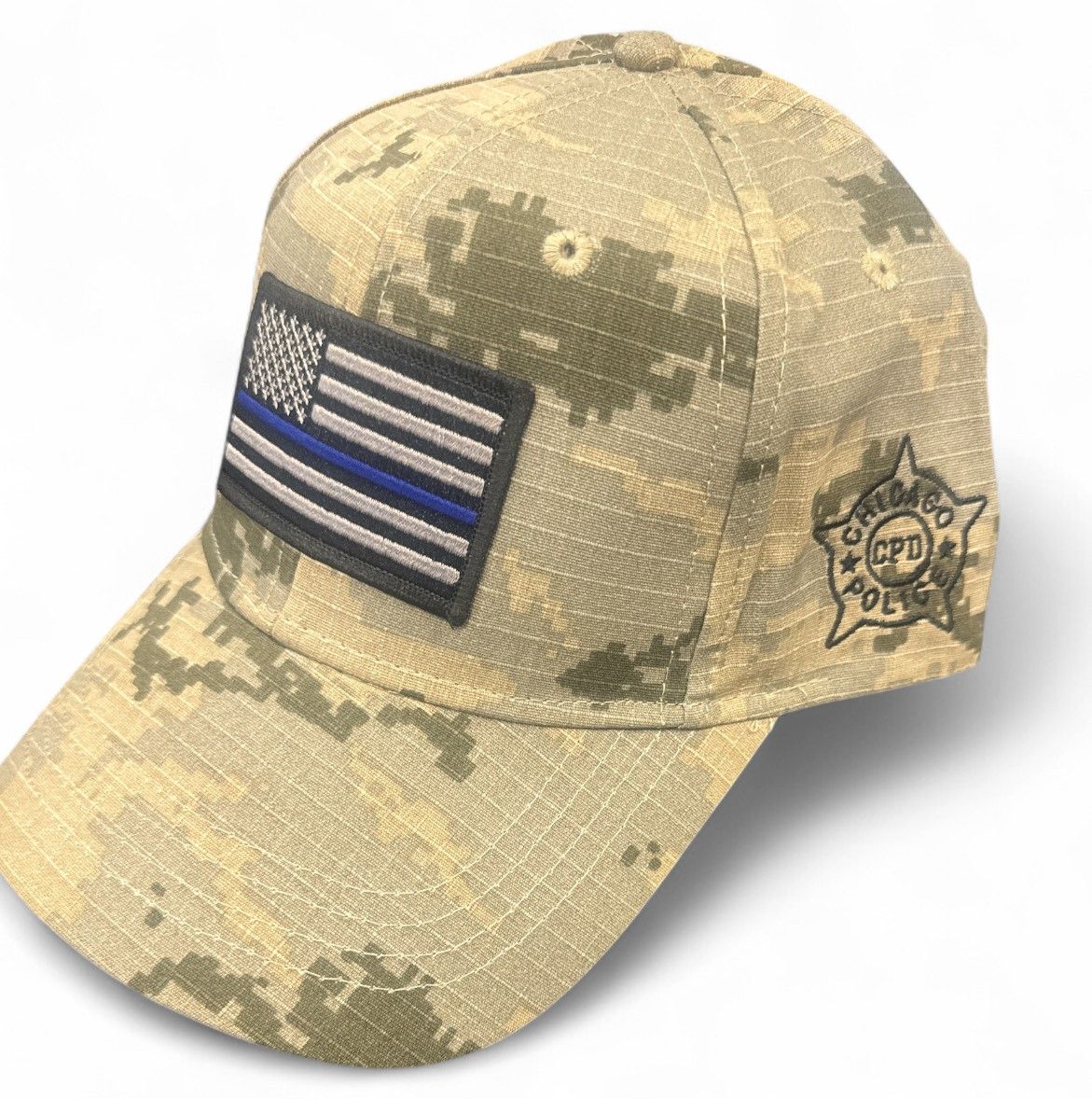 TBL Flag Green/Gray Camo CPD Cap