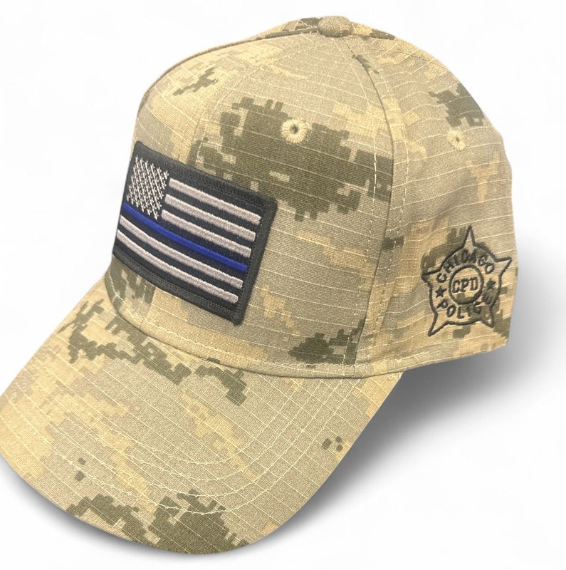 TBL Flag Green/Gray Camo CPD Cap