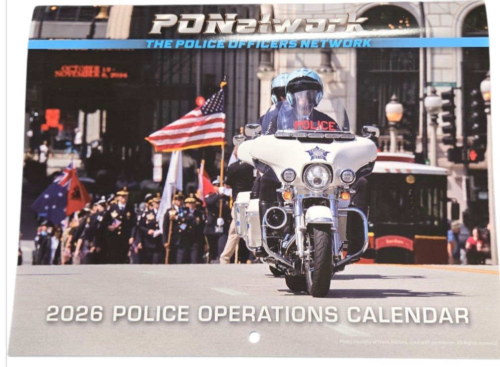 2026 PHOTO POLICE CALENDAR
