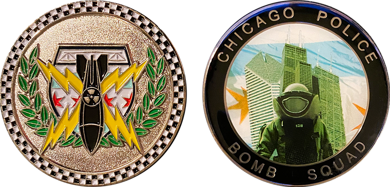 Bomb Squad Challenge Coin
