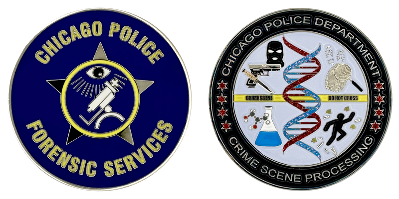Crime Lab Challenge Coin