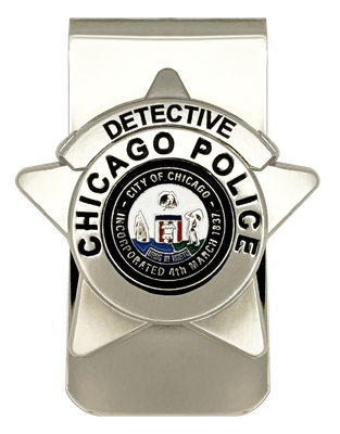 DETECTIVE STAR MONEY CLIP