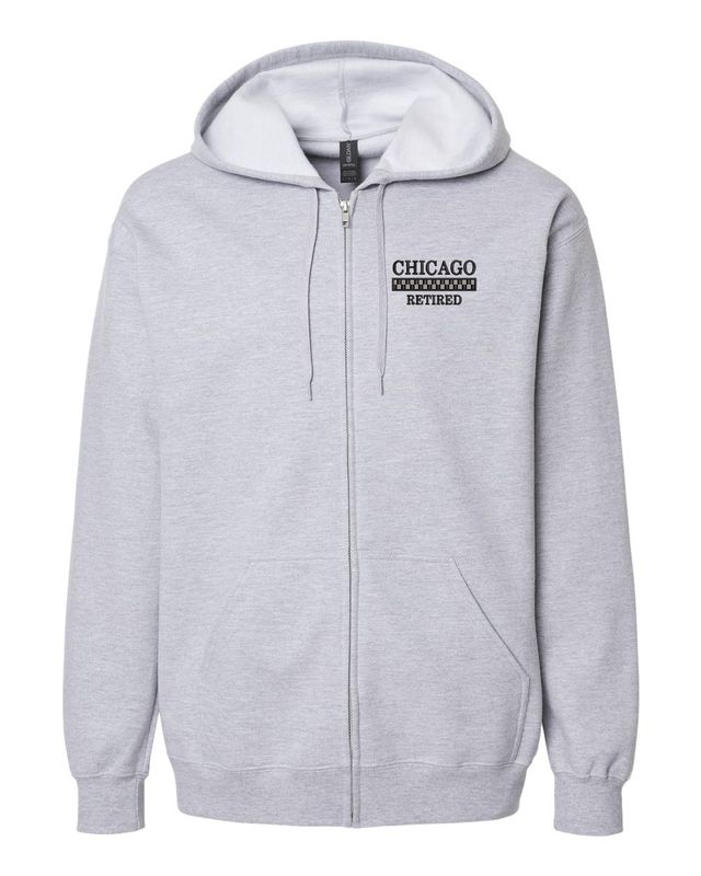 CPD RETRIED FULL ZIP SWEATSHIRT