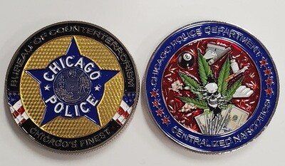 Narcotics Challenge Coin