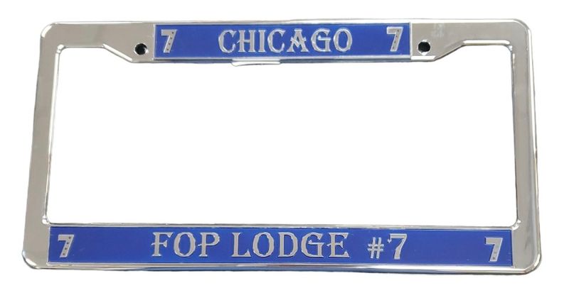 F.O.P. License Plate Frame