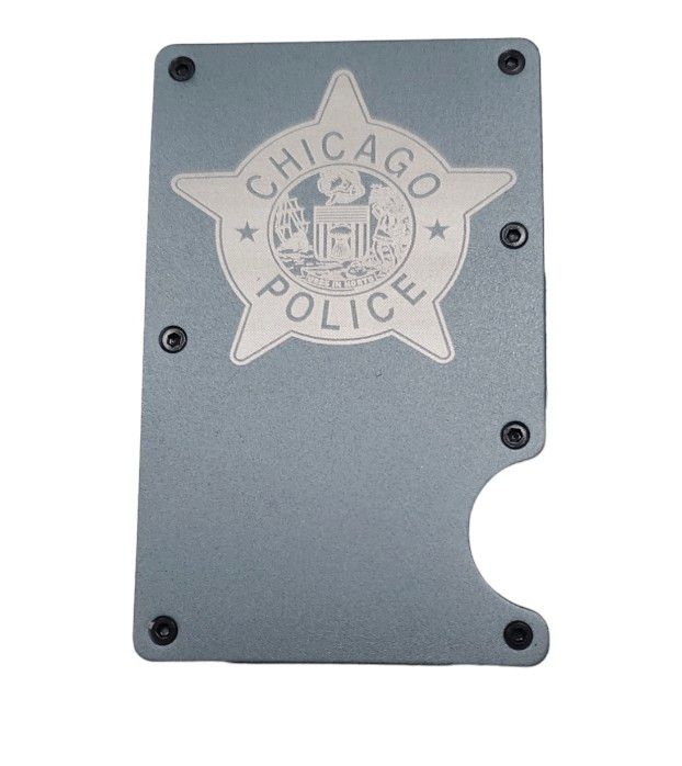 GREY RFID BLOCKING CARD WALLET