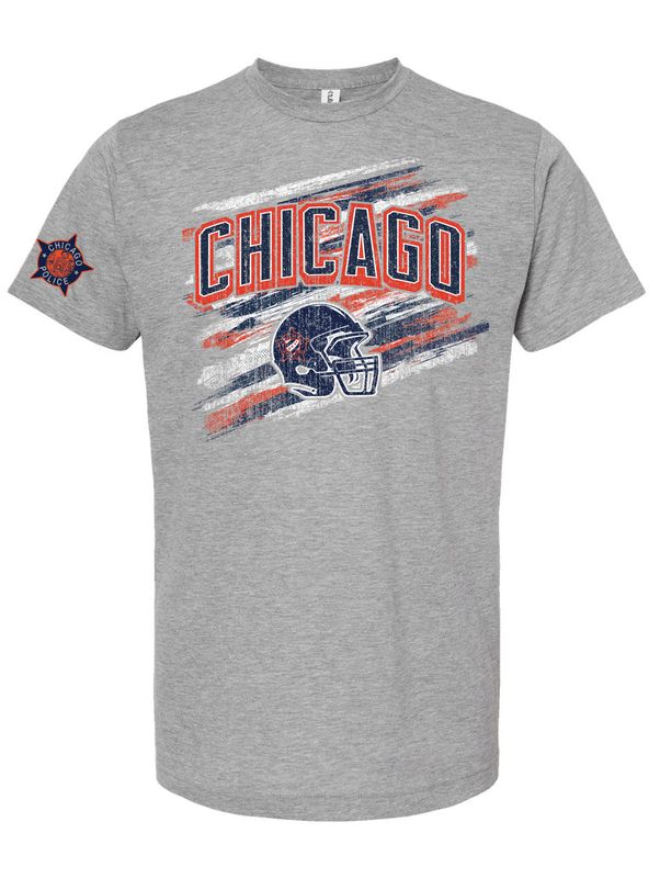 Bear Head  with Star On Sleeve Tee